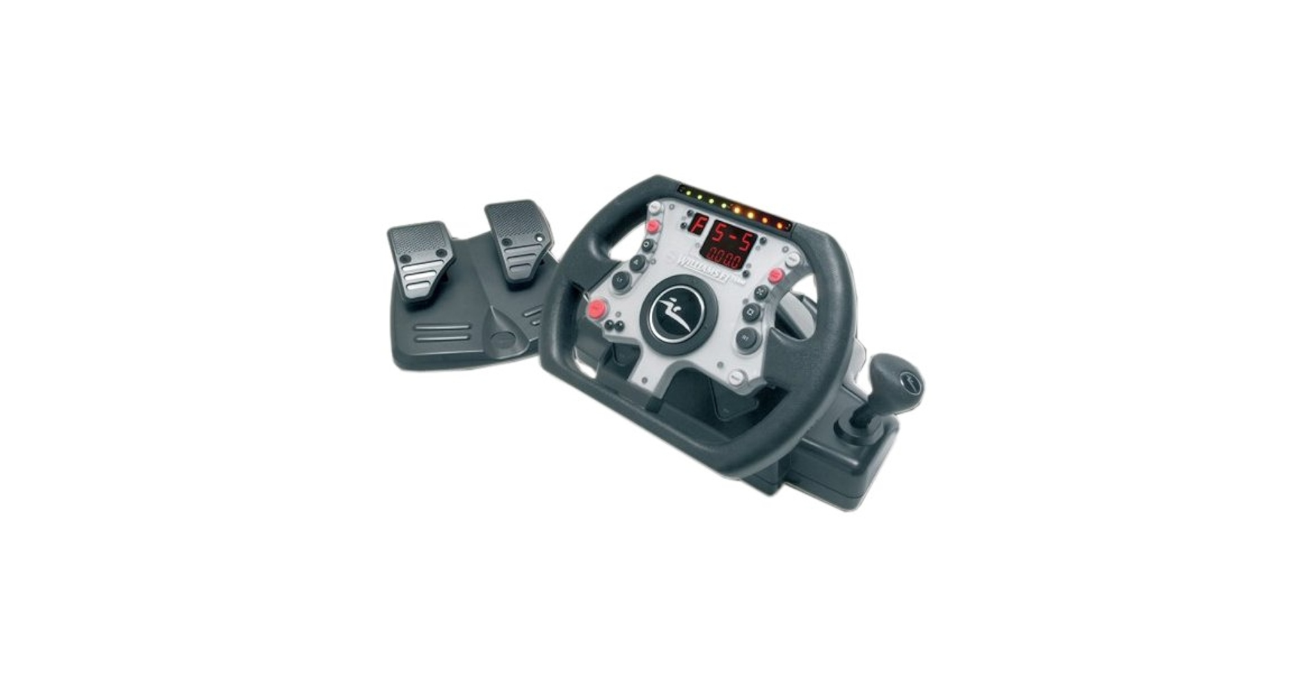 その他 WILlIAMSF1RACING WHEEL Joytech WilliamsF1 Team Force Feedback Racing Wheel - IGN